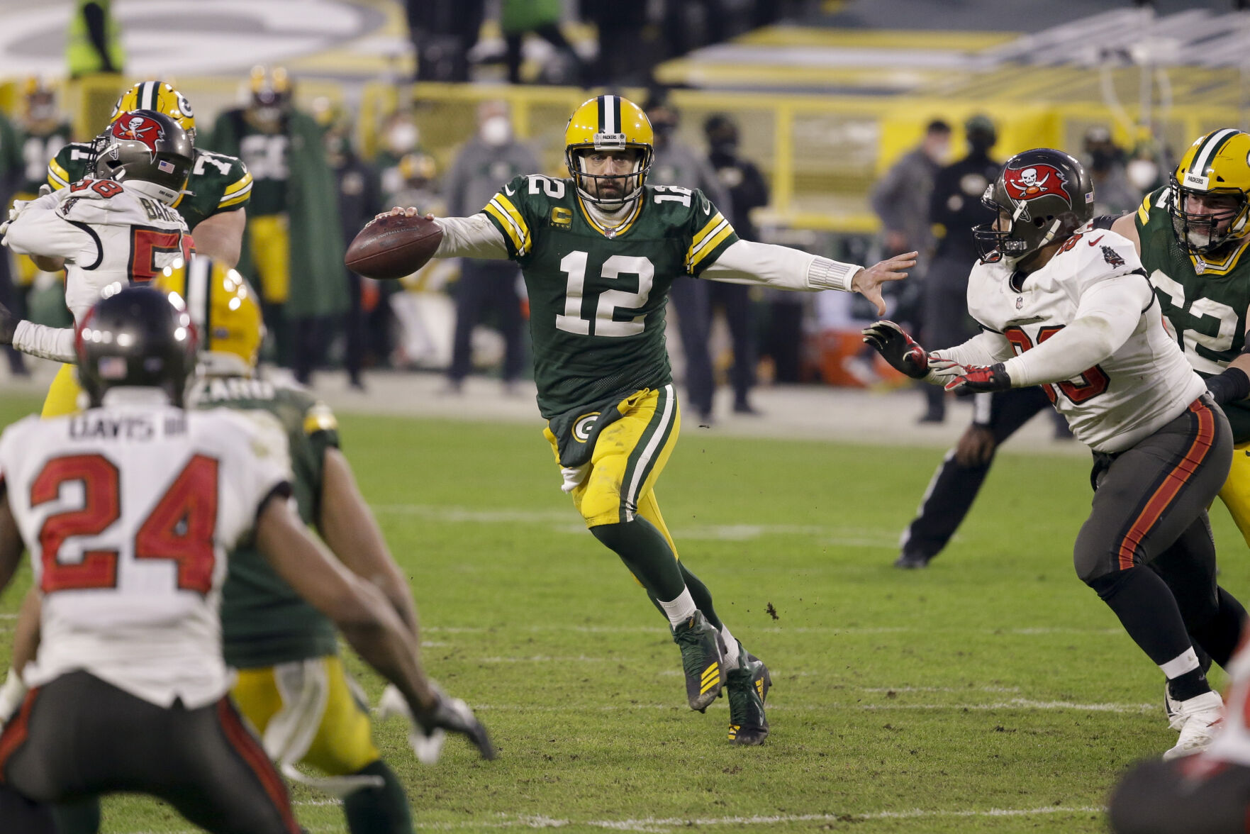 Buccaneers Packers Football